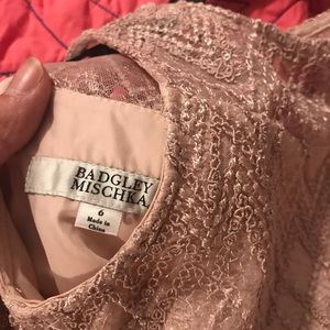 Badgley Mischka girls formal dress size 6